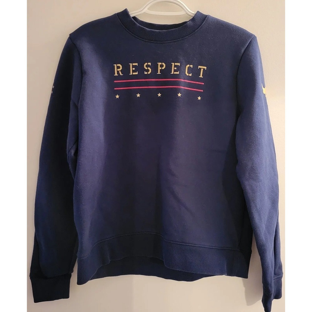 Under Armour Project Rock Sweatshirt Women's Size Large Respect Freedom USA